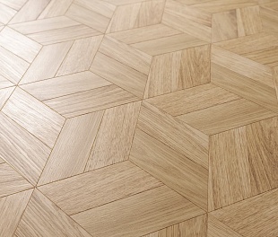 Модульный инженерный паркет LabArte Geometry Шереметьевская звезда Дуб Селект лак 344х298х14 мм, упаковка 1 м