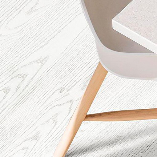 Замковое напольное пробковое покрытие Corkstyle Wood XL Oak White, упаковка 1.729 м - Фото 2