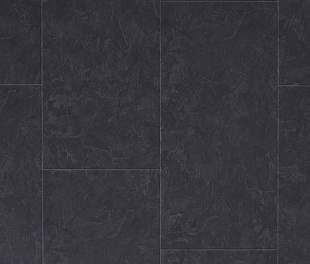 Замковый виниловый пол Vinilam Ceramo 61607 Сланцевый Черный, упаковка 2.209 м