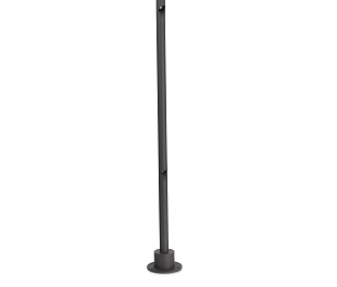 Ландшафтный светильник Sydney IP65, D120xH900 мм, 2x4Вт, 3000К, темно-серый
