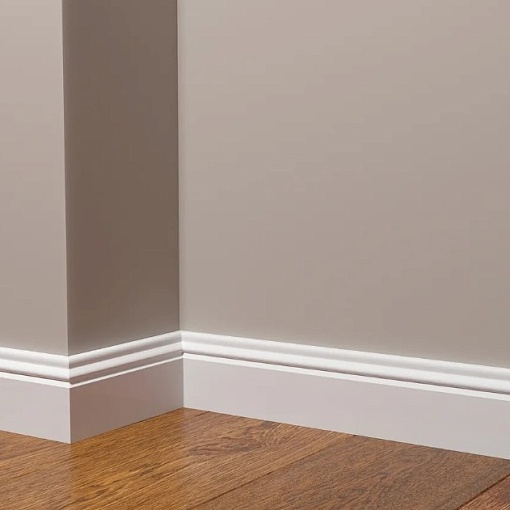 Плинтус напольный Decor Dizayn DD27 фигурный 59х13х2000 мм, упаковка 1 шт - Фото 2