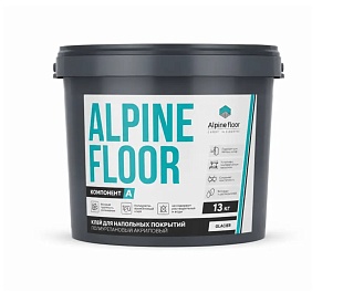 Однокомпонентный акриловый клей Alpine Floor Акрил Фикс Про 13кг