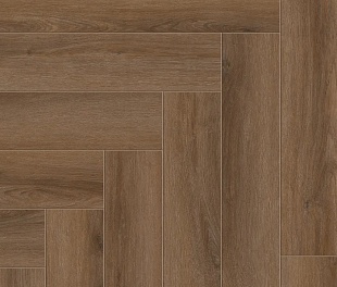 Замковый виниловый пол Norland Parquet S 1055-6 Ladoga 600х125x4 мм, упаковка 1.95 м