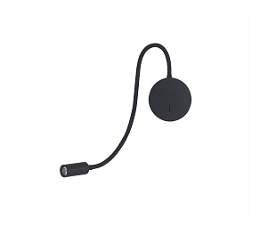 Настенный светодиодный светильник Kaa 3Вт,  W111043/1 Black