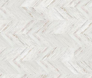 Замковое напольное пробковое покрытие Corkstyle Chevron White, упаковка 1.883 м