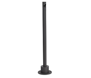 Ландшафтный светильник Sydney IP65, D120xH600 мм, 4Вт, 3000К, темно-серый
