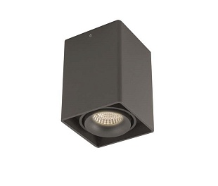 Накладной светильник под сменную лампу LUMME, DL18611/01WW-SQ Shiny black