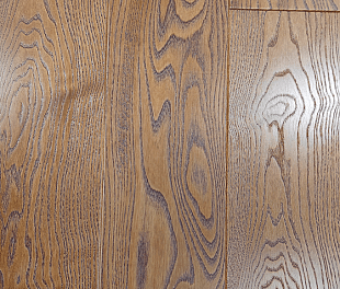 Инженерная доска замковое соединение Kraft Parkett MEDIUM 400-1500x130x15 мм Ясень 212, упаковка 1.0 м
