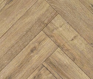 Ламинат Uniplex ёлочка 770208 Oak Tobacco 694x132x10 мм, упаковка 1.374 м