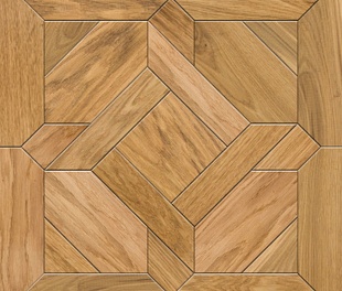 Модульный инженерный паркет LabArte Geometry №6-50 Дуб Рустик лак 514х514х14 мм, упаковка 1 м