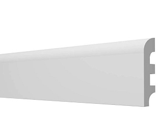 Плинтус напольный Decor Dizayn DD41 гладкий 99х21х2000 мм, упаковка 1 шт