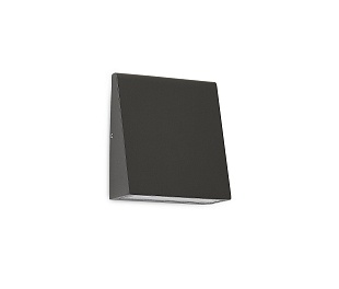 Светодиодный светильник BOOG, настенный, 3Вт, 3000К, 160Лм, IP54, H110xW95мм, Ra>80, темно-серый